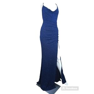 Windsor Stretch Glitter Transforms The Lady Formal Dress Into A Dancing Queen. M